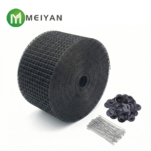 Kit de protection contre les oiseaux en maille noire en acier recouvert de PVC, empêche les pigeons de s'abriter sous les panneaux solaires, barrière protectrice - Product Image 2