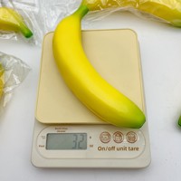 Jouet anti-stress imprimé couleur style influenceur en forme de banane (Polyuréthane) pour la relaxation et les farces - Décoration et présentation - Vente en gros