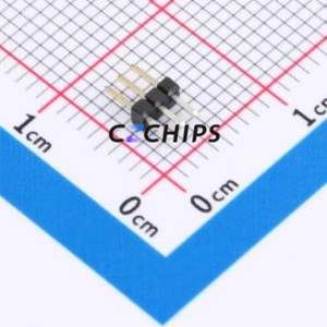 M50-3530342 Pin Header Through hole Component (THT),P=1.27mm Connector 1.27mm Through Hole Single Row 3P - Product Image 2