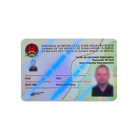 Kartu Nama Holografik PVC Berkualitas Tinggi yang Dapat Disesuaikan RFID NFC Komunikasi CR 80 Frekuensi 13.56MHz