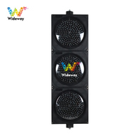 Semáforo de Seguridad Vial, Luz Intermitente LED Tricolor de 300 mm