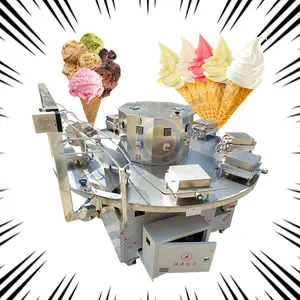 वाणिज्यिक आइसक्रीम वफ़ल कोन अंडा रोल निर्माता / आइसक्रीम कोन बनाने की मशीनरी