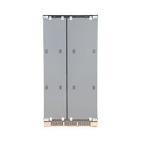 Réfrigérateur encastrable à porte française 455L en acier inoxydable, sans givre, électrique, à refroidissement par air, classe d'efficacité énergétique, luxe hôtelier américain