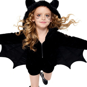 Costume de scène de cosplay de Batman pour femmes, Halloween, costume familial, combinaison pour filles, fête dansante - Product Image 2