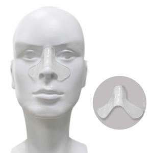 Consion CPAP Almohadillas nasales de silicona <span class=keywords><strong>Máscara</strong></span> de <span class=keywords><strong>apnea</strong></span> del sueño Cojines cómodos para la mayoría de las máscaras Almohadillas nasales transparentes Anti-sangría - Product Image 1