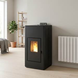 Estufa <span class=keywords><strong>de</strong></span> <span class=keywords><strong>pellets</strong></span> hidráulica para chimeneas interiores <span class=keywords><strong>con</strong></span> radiador <span class=keywords><strong>de</strong></span> calefacción <span class=keywords><strong>de</strong></span> circulación <span class=keywords><strong>de</strong></span> agua - Product Image 2