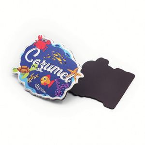 Factory Outlet Custom 3D Aluminum Foil Embossed Metal Country Souvenir Gift <b>Fridge</b> Magnets - Product Image 3