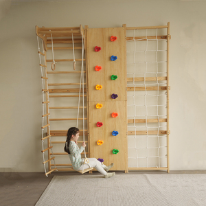 Parco giochi al coperto <span class=keywords><strong>Montessori</strong></span> Baby Climber struttura per arrampicata in legno - Product Image 4