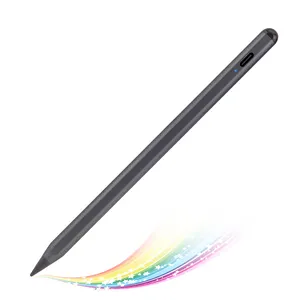 ID706 hızlı teslimat alüminyum alaşım manyetik orijinal kalem ucu özel Logo Stylus Apple Pro hava Mini iPad kalem