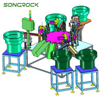 Machine d'assemblage professionnelle Songrock (Chine) basée sur PLC pour l'assemblage efficace de noyaux de pompe, de pompes à lotion et de pompes à pince