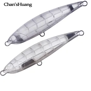 Chan'sHuang未塗装ブランクベイト150mm42.7g/60gビッグゲームサイレントペンシルDIY手作り人工釣りルアータックル