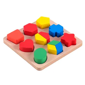 Juego de aprendizaje Montessori colorido para niños, juguete educativo divertido para niños