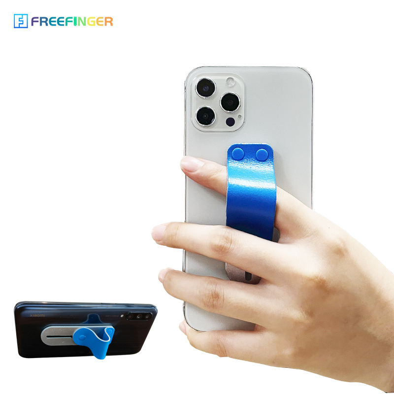 Factory Free Customized Logo Metal Drop Ring Smartphone Holder