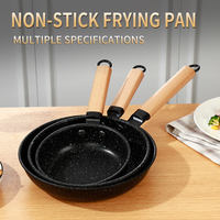 Poêle à frire antiadhésive à fond unique en fer raffiné pour petit-déjeuner, idéale pour les omelettes et les steaks – Vente chaude pour cuisinières à induction et à gaz