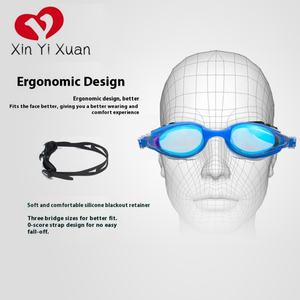 Gafas de Natación de Silicona de Alta Definición Unisex, Impermeables, Antivaho, Equipo de Natación para Adultos, Disponibles en Fábrica para Venta al por Mayor - Product Image 5