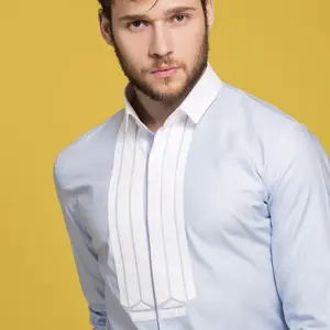 เสื้อเชิ้ตฤดูร้อนลำลองผู้ชาย Dane ผ้าฝ้าย 100% ป้องกันการเป็นขุย ระบายอากาศได้ดี ย้อมสีแบบ Garment Dyed เพื่อความสบายและความทนทานสูงสุด - Product Image 2