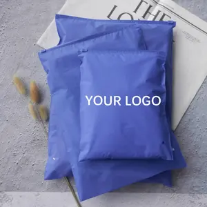 Manufacturer Made Black Frosted Zipper Slider Plastic Zip Lock Packaging Bags For Clothes With Custom Logo