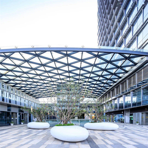 Prefab Kết Cấu Thép Nhà thờ xây dựng thiết kế không gian Khung ánh sáng tính năng nhúng nóng mạ kẽm ISO9001 chứng nhận hàn cắt - Product Image 6