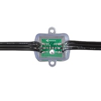 WS2811 Tahan Air IP68 12mm DC12V Lampu LED Pixel Persegi untuk Proyek Iklan