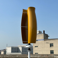 Éolienne à axe vertical de style tulipe 12V 24V à basse vitesse couleur personnalisable pour usage domestique