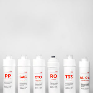 تصفية المياه القلوية RO نظام 6 مراحل PP UDF co RO غشاء T33 خرطوشة معدنية للمنزل الفندق - Product Image 5