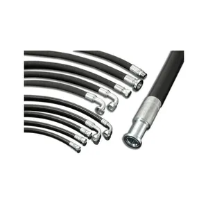 Piping Breaker Kit Line Radiator The Of Pressure Meter Hydraulic Rubber Hose For Heavy Construction Machinery Excavator