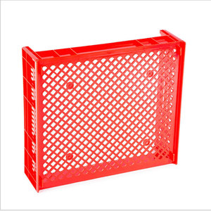 מזון כיתה <span class=keywords><strong>Stackable</strong></span> אחסון לחם מאפיית מגשי רשת מחסנית פרקו פלסטיק ארגזי סל - Product Image 2