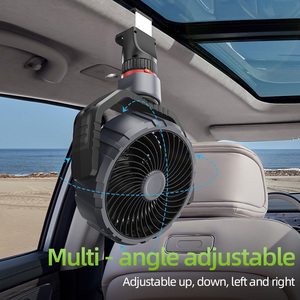 Big Size 7 Inches <b>Car</b> Fan Truck Fan Adjustable Stepless Wind Speed Suitable for 12V 24V Vehicle Brushless <b>Clip</b> Fan - Product Image 6