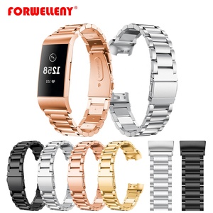 <span class=keywords><strong>Fitbit</strong></span> <span class=keywords><strong>Charge</strong></span> 3 de Metal de acero inoxidable banda de reloj de pulsera <span class=keywords><strong>correa</strong></span> para <span class=keywords><strong>Fitbit</strong></span> Charge3 reemplazar pulseras Accesorios - Product Image 1
