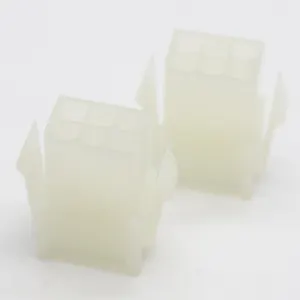 4.2mm white 6P 6PIN female for PC computer ATX graphics card GPU PCI-E PCIe Power connector plastic shell Housing connector