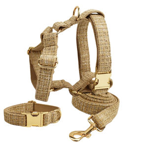 Conjunto de Arnés, Collar y Correa para Perro, Elegante, Sólido, Ajustable, Antitirones, de Nailon con Lazo, Venta al por Mayor de PUPE, Accesorios para Mascotas - Product Image 1