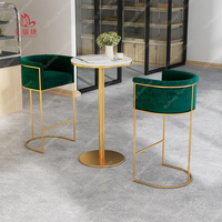 Chaise de bar tabouret chaise de bureau avant bar nordique ménage tabouret haut chaise de bar