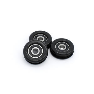 Poulies en acier inoxydable S626RS fournies par le fabricant avec roulements en caoutchouc moulé par injection revêtus de roulements 6*29*10mm - Product Image 4