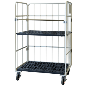 CASE CARTER OEM 500kg Draagvermogen Supermarkt Opslag Rolcontainer Wasruimte Omloopsysteem Rolcontainer <span class=keywords><strong>Trolley</strong></span> Cage - Product Image 4