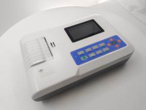 Shengzhichu ECG300G-VET Elettrocardiografo Portatile a 3/6/12 Canali per Gatti/Cavalli/Cani - Attrezzatura Diagnostica Veterinaria di Facile Utilizzo - Product Image 2