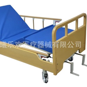 Lit d'hôpital en bois Xi Le Huan 2170x1050x500mm, lit multifonctionnel à hauteur réglable pour personnes âgées et patients paralysés - Product Image 2
