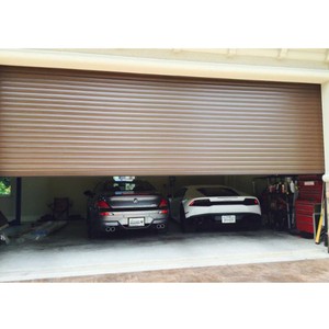 Venta caliente Smoke Shutter App Operado Rodillo Comercial Supermercado Backdoor Venta al por mayor 50PCs Roll Up - Product Image 6