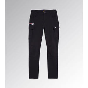 Pantalón Diadora Ability Athena Negro Corte Ajustado 42 Ropa de Seguridad 90% Poliamida 10% Elastano - Product Image 1