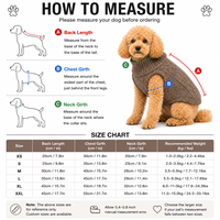 Suéter para perro de cuello alto, manga larga, dobladillo curvo, ropa cálida de invierno para mascotas, para cachorros pequeños y medianos, jersey de punto para paseos diarios