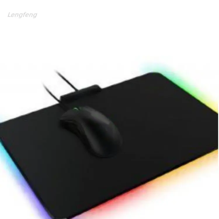 Keyboard Mouse Pad Set 3mm 4mm 5mm 6mm Thickness Double-sided LED RGB Gaming Mouse Pads