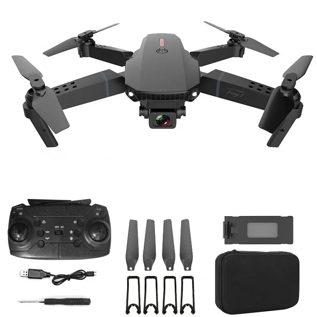 2022 super toy E88 pro drone 4k HD wide-angle drones profesionales real-time transmission FPV drone Camera dronesdron con cam 4k