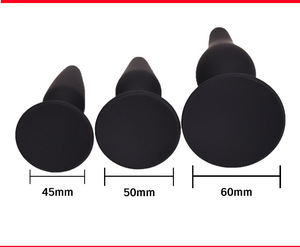 Juego de 3 Tapones Anales de Silicona, Juguetes Sexuales para Hombres Principiantes, Dildo Realista, Masajeador de Próstata, Tapones Anales, Masturbación Masculina - Product Image 4