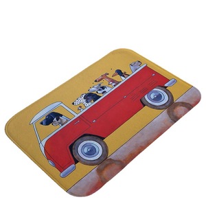 Alfombra de Coche con Diseño de Dibujos Animados Impresa Digitalmente, Alfombra Rectangular Antideslizante para Cocina y Baño - Product Image 5