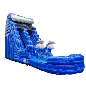 Công Viên Giải Trí Ngoài Trời Inflatable Big Slide Trượt Nước Cho Inflatable Aqua Park <span class=keywords><strong>Games</strong></span> - Product Image 4