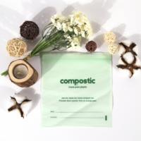 2025 Aangepaste Verpakkingen met Eigen Logo, Ecologisch, Biologisch afbreekbaar PLA, Industriële Verpakkingen, Ritszakken, Zelfklevende Sluiting, Supermarkt
