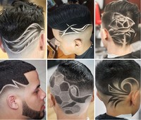 USB Rechargeable T-O -utliner Barbe Tondeuse Sans Fil Coiffure Hommes Chauve Cheveux Tondeuse Barber Coupe de Cheveux Machine De Découpe