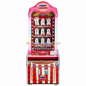 Máquina de Juegos Operada con Monedas, Éxito en Ferias y Carnavales, Dispara al <span class=keywords><strong>Payaso</strong></span>, Máquina de Lotería con Tickets de Canje, para Entretenimiento, Gran Venta 2024 - Product Image 2