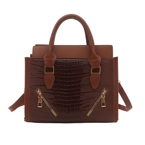 Sac à main motif crocodile européen et américain 2026, nouvelle collection, color-block tendance, grande capacité, porté épaule ou croisé, avec <span class=keywords><strong>fermeture</strong></span> <span class=keywords><strong>éclair</strong></span> - Product Image 5