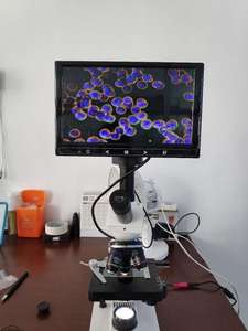 7インチLCDスクリーン付きデジタル顕微鏡実験室生物外部ディスプレイ - Product Image 2