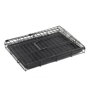 Transpirable portátil soldado con autógena de la malla de alambre de la jaula de perro con cerradura - Product Image 2